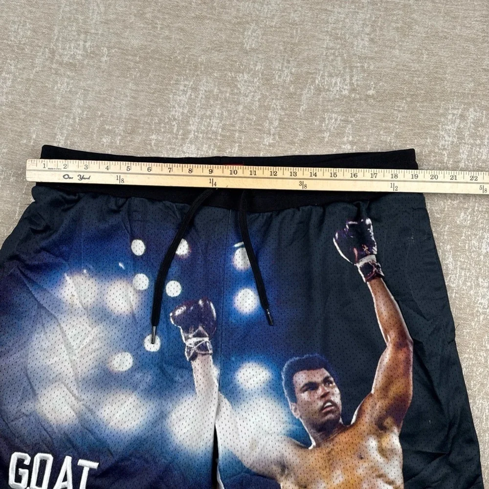 Muhammad Ali Shoe Palace Goat Gym Athletic Basketball Shorts Adult 2XL